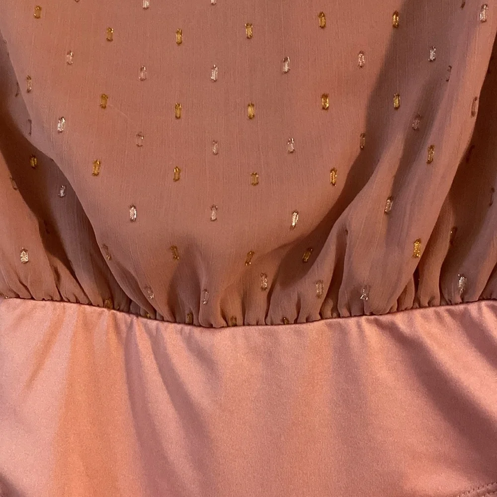 ‘Dusty Pink’ Blouse Bodysuit by Peach Love California - Picture 9 of 11